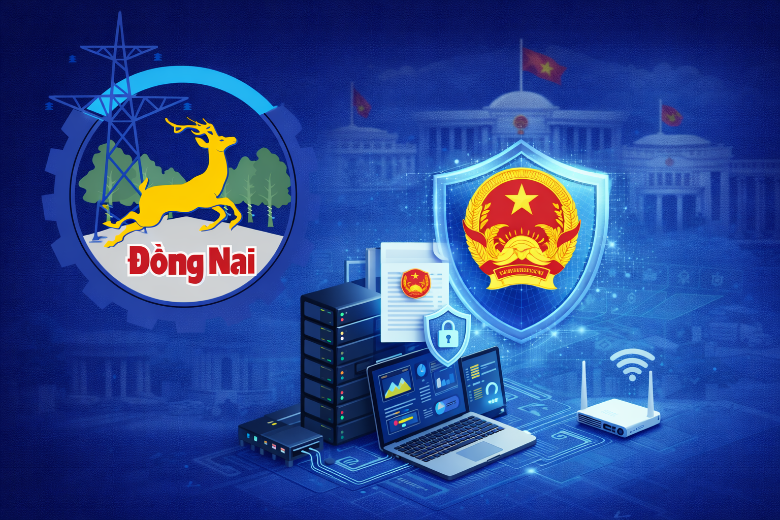 Triển khai hạ tầng CNTT cho UBND Tỉnh Đồng Nai